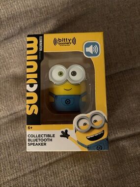 bitty boomers Minions Yellow Collectible Bluetooth Speaker
